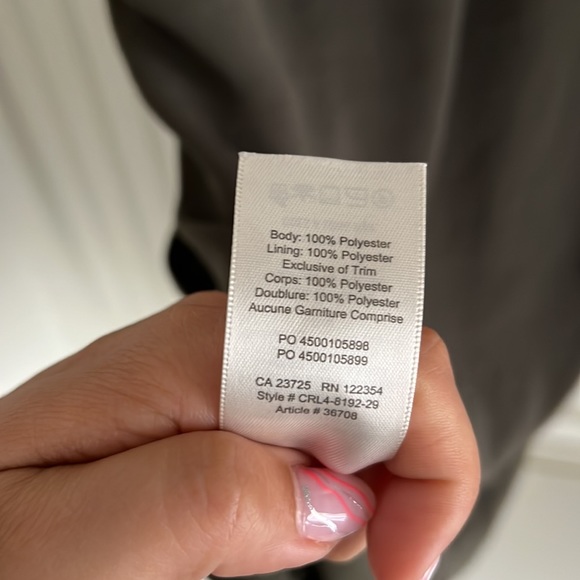 Wilfred Aritzia Olive Green Sabine Sleeveless Dress - Picture 8 of 8